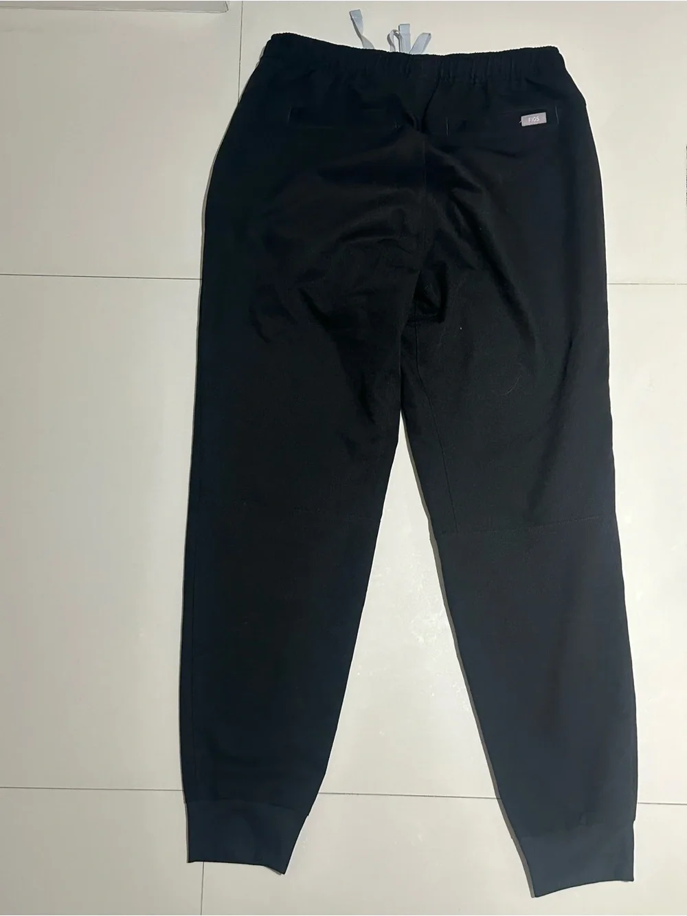 Figs Men's Technical Collection Black Jogger Pants - Size Small